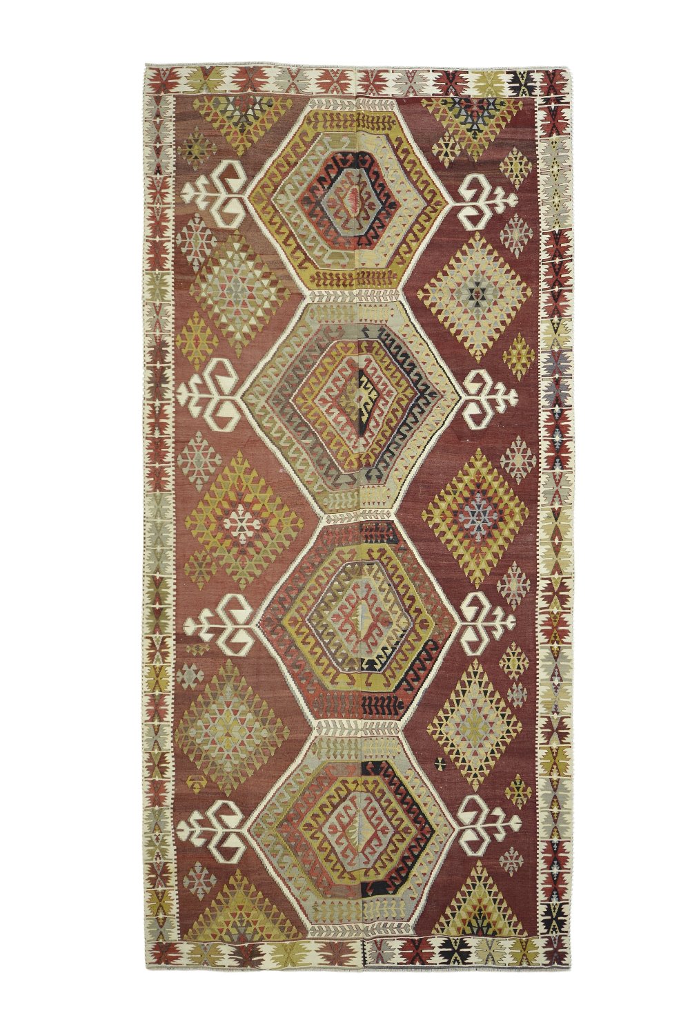 Old Turkish Kilim Rug