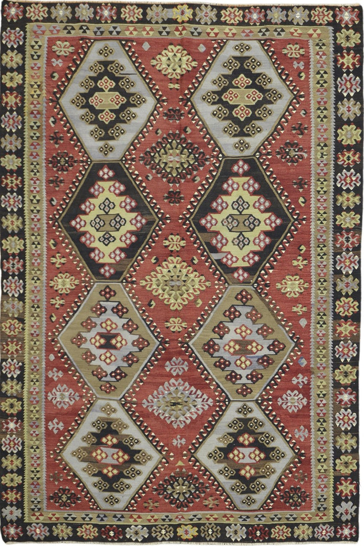 Old Turkish Kilim Rug