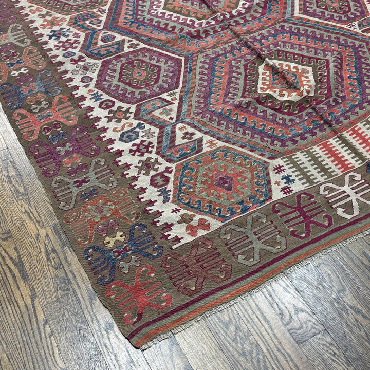 Old Turkish Kilim Rug