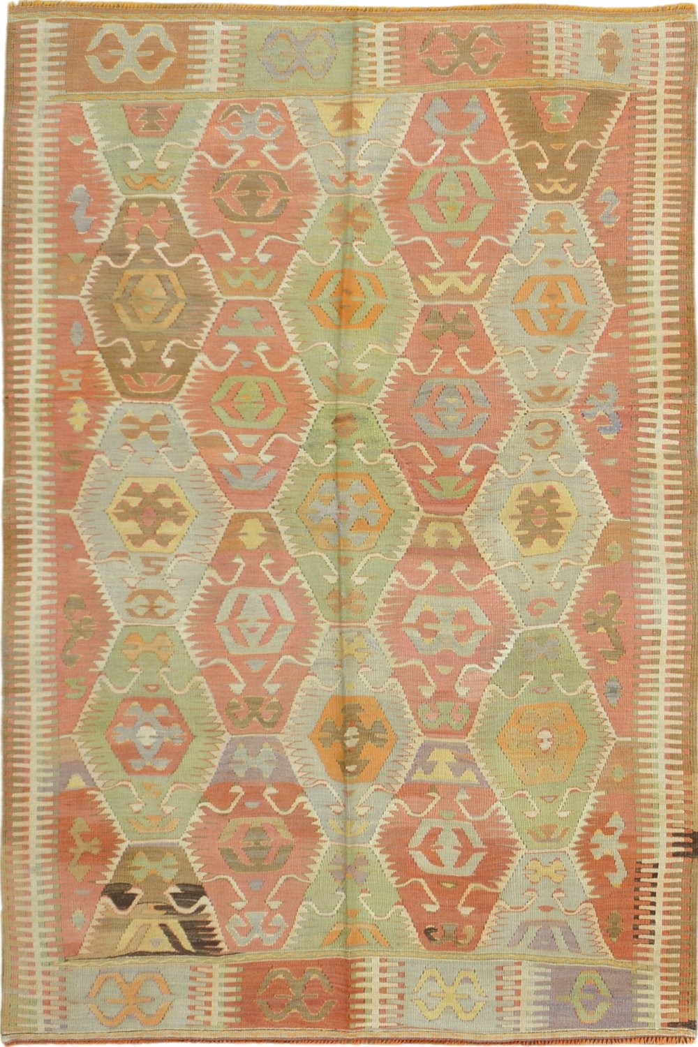 Old Turkish Kilim Rug