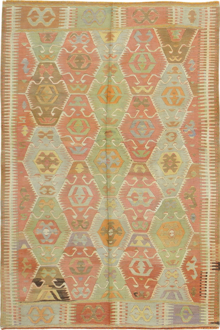 Old Turkish Kilim Rug