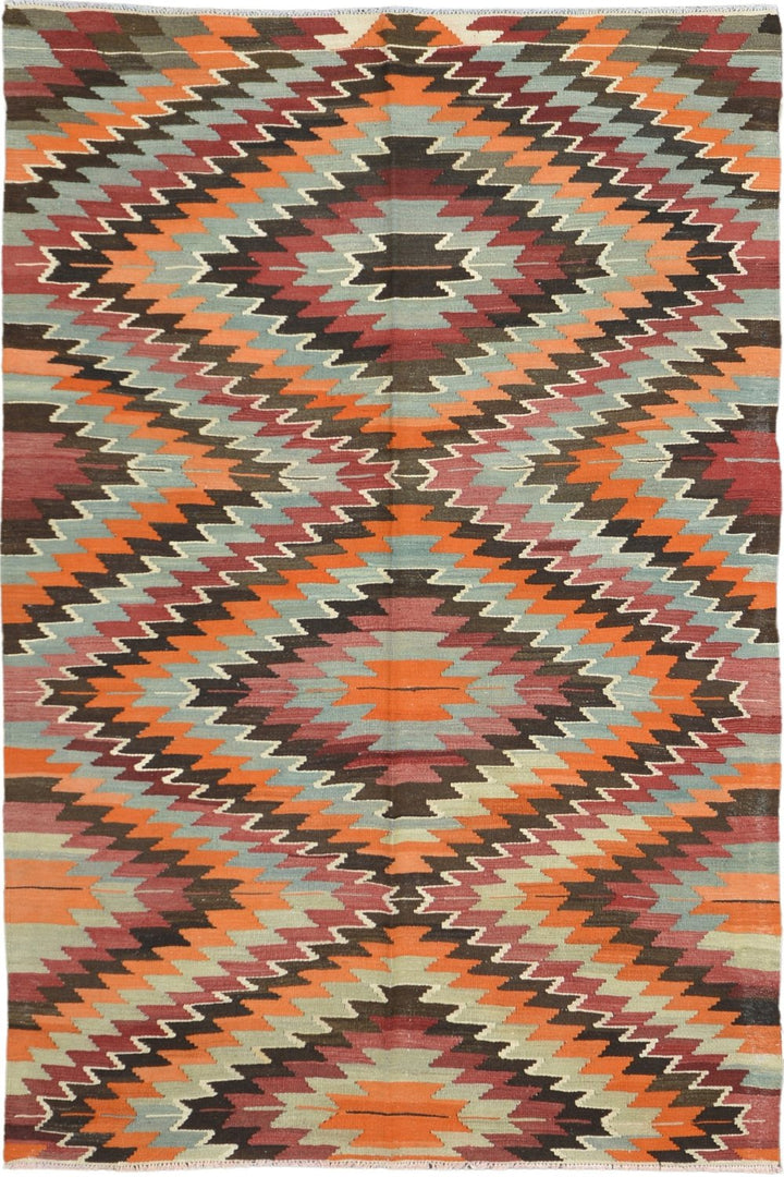 Old Turkish Kilim Rug