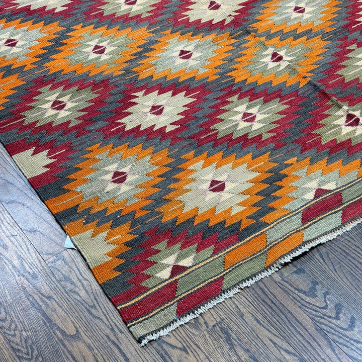 Old Turkish Kilim Rug