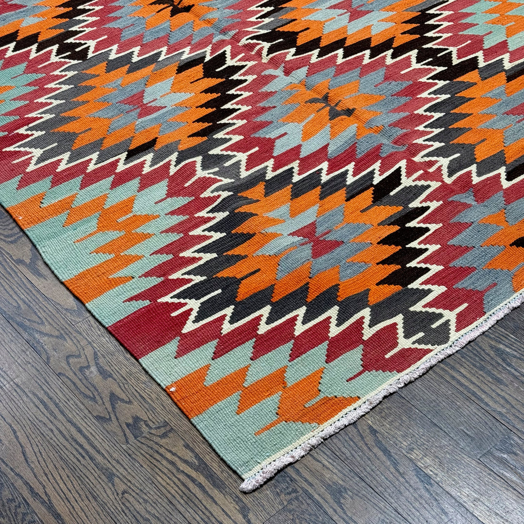 Old Turkish Kilim Rug