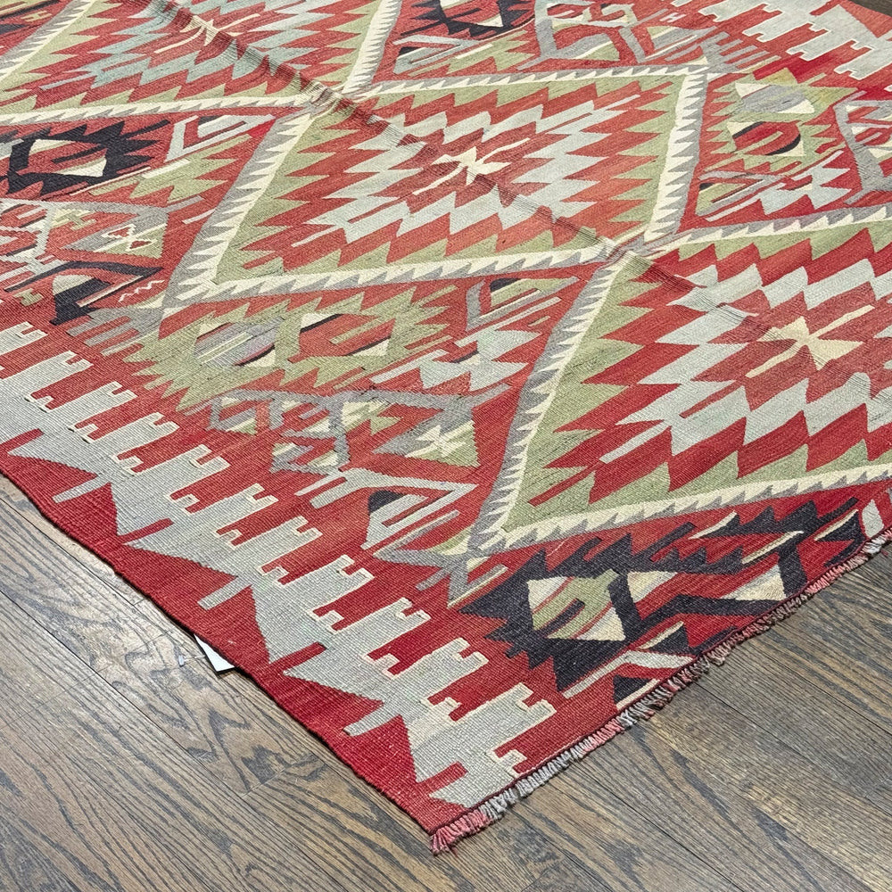 Old Turkish Kilim Rug