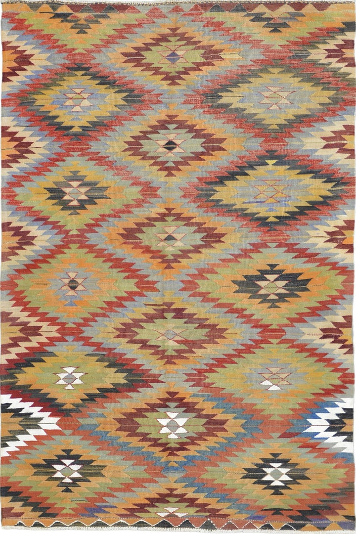 Old Turkish Kilim Rug