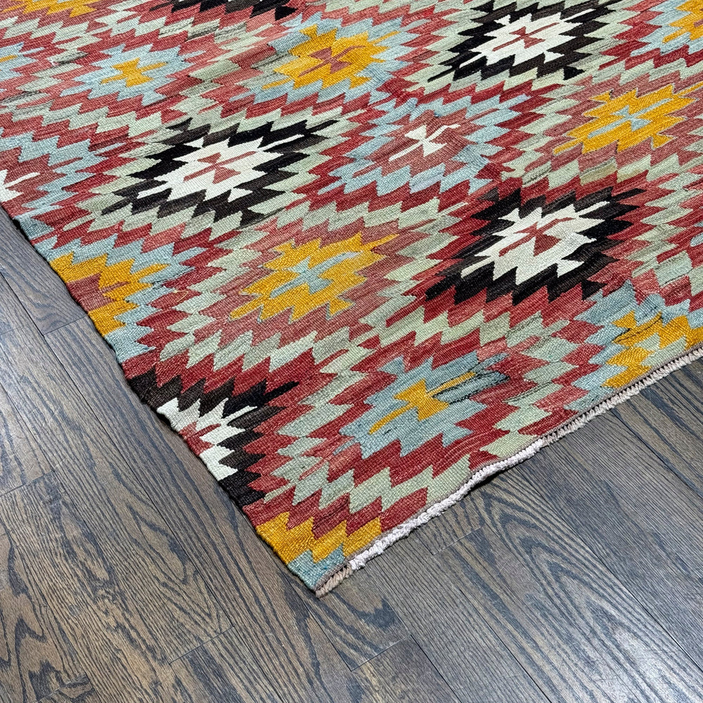 Old Turkish Kilim Rug