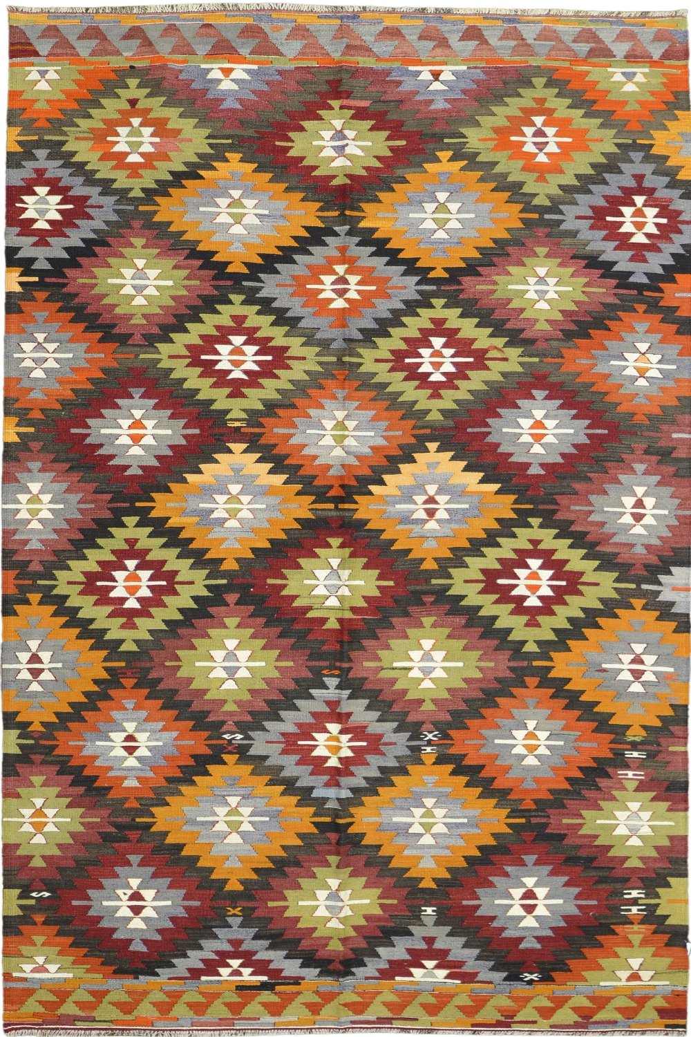 Old Turkish Kilim Rug