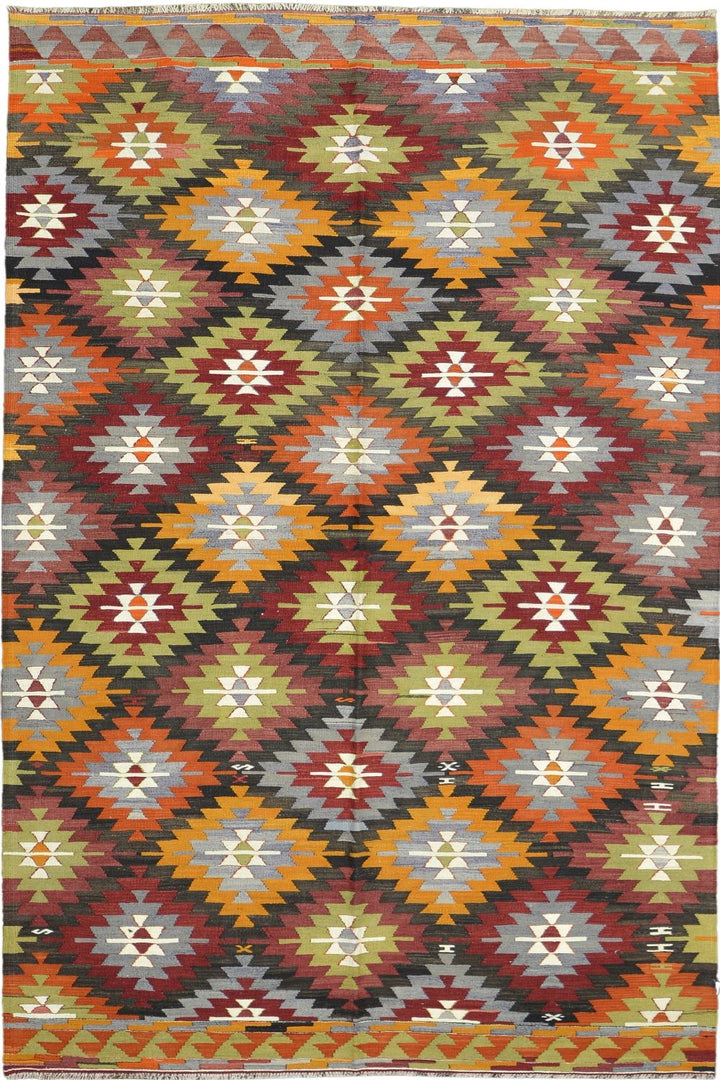 Old Turkish Kilim Rug