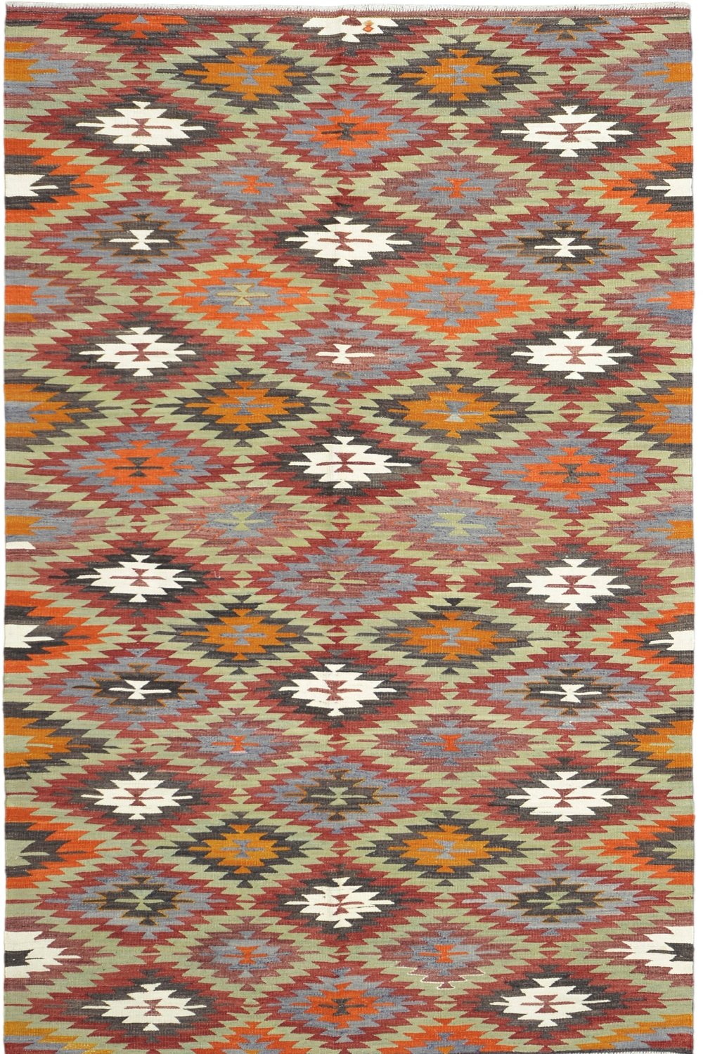 Antique Flatweave Turkish Kilim Rug