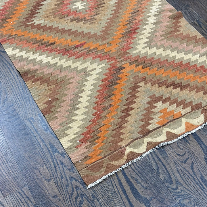 Antique Turkish Kilim Rug