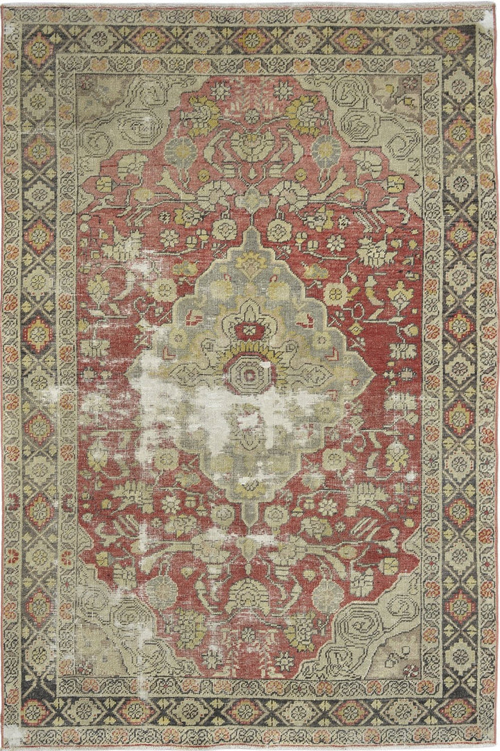 Antique Traditional Turkish Rug