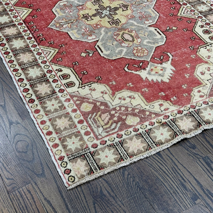 Antique Turkish Medium Pile Rug