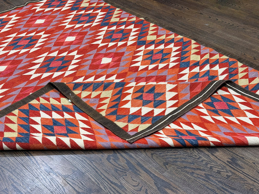 Turkish Flatweave New Kilim Rug