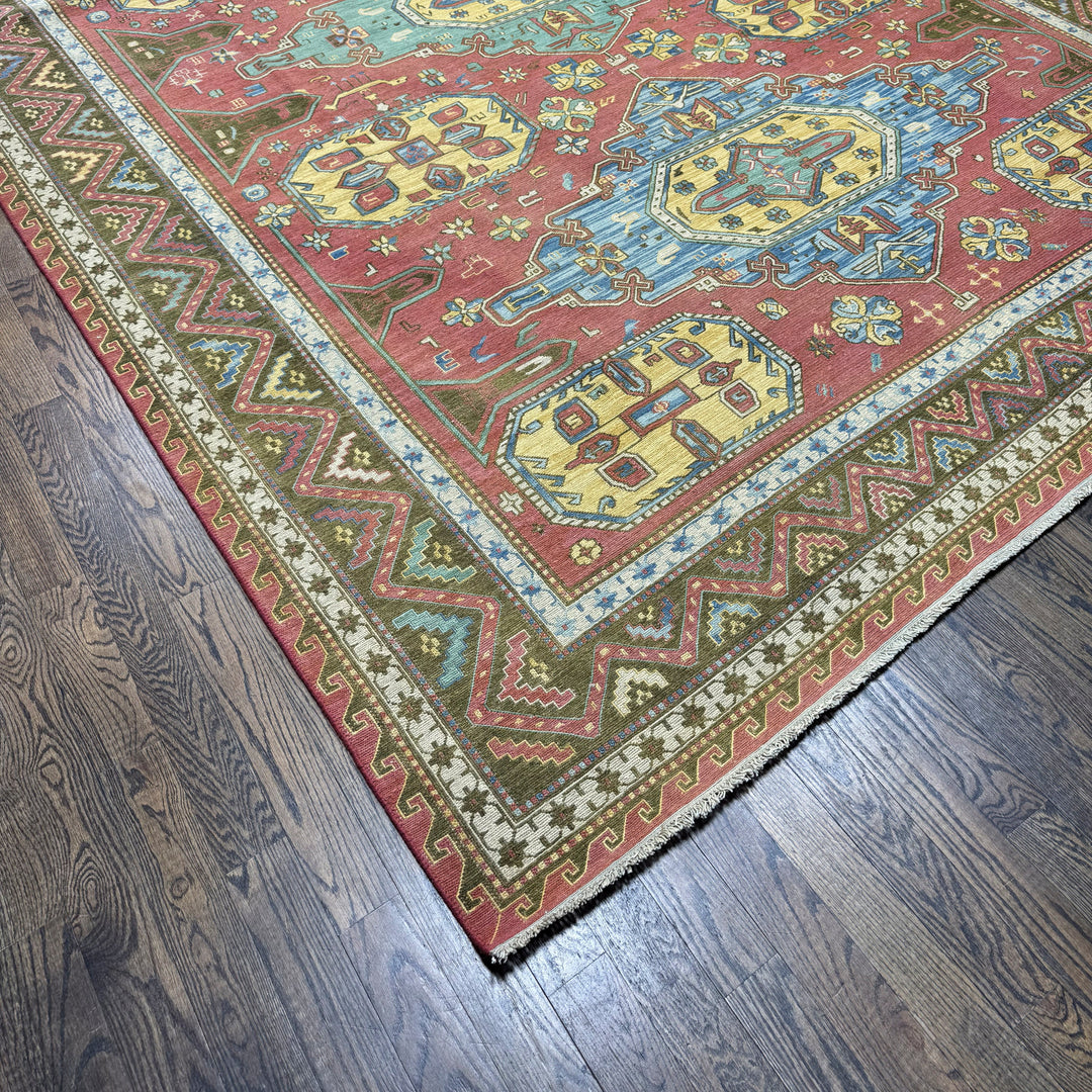 New Soumak Flatweave Rug