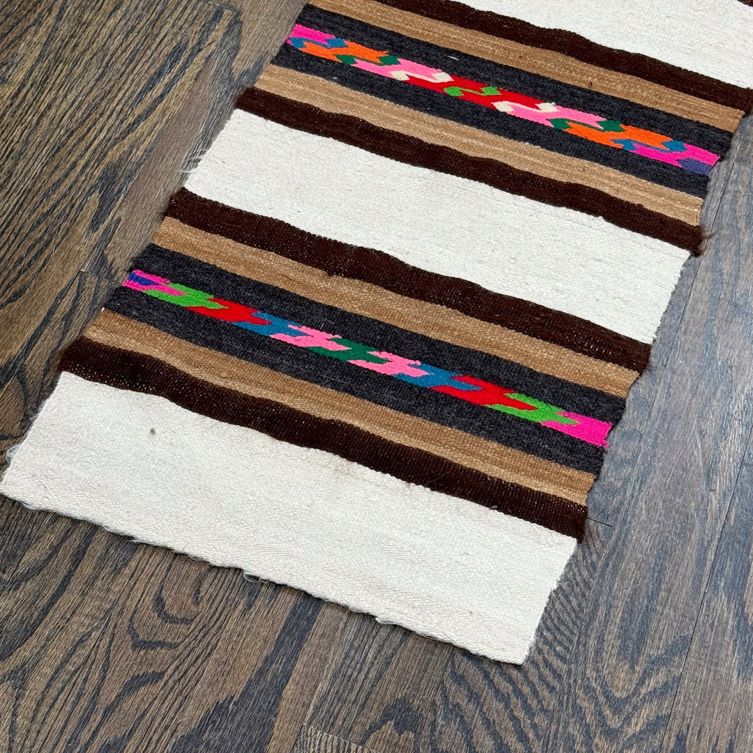 Old Navajo Flatweave Rug