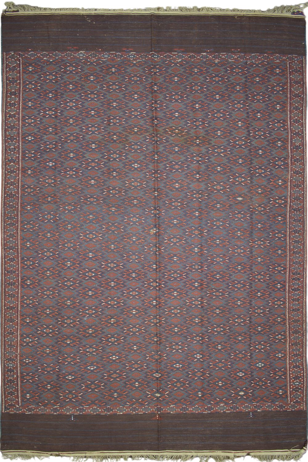 Tribal Yomut Antique Turkmen Rug