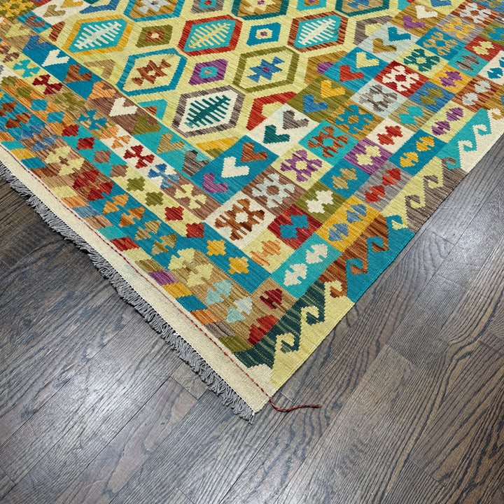 New Afghani Kilim Rug