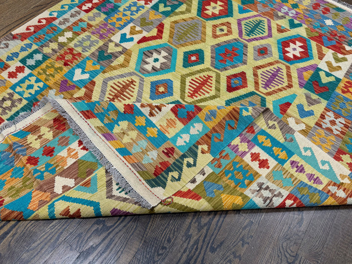 New Afghani Kilim Rug