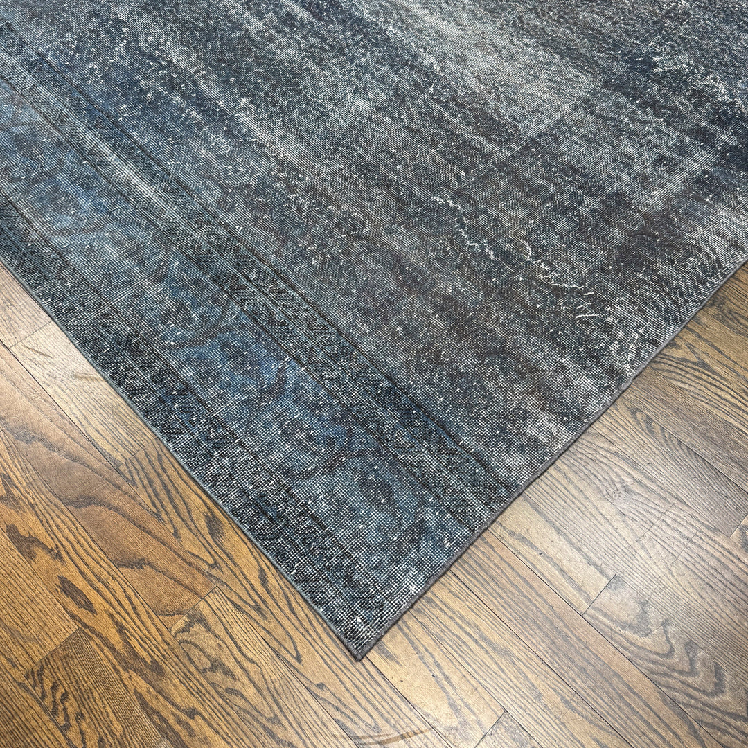 Handmade Grey Overdyed Rug