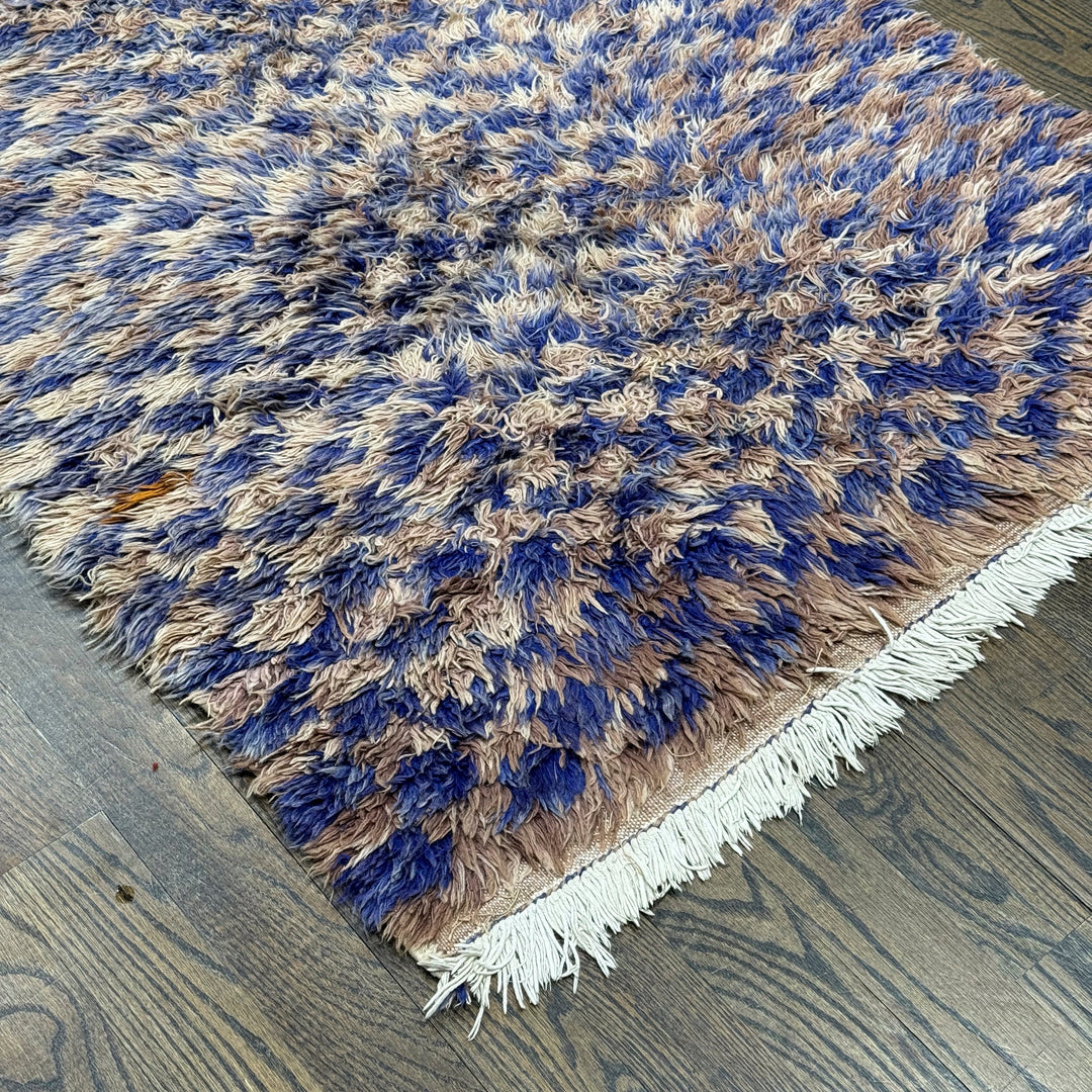 High Pile Tulu Vintage Rug