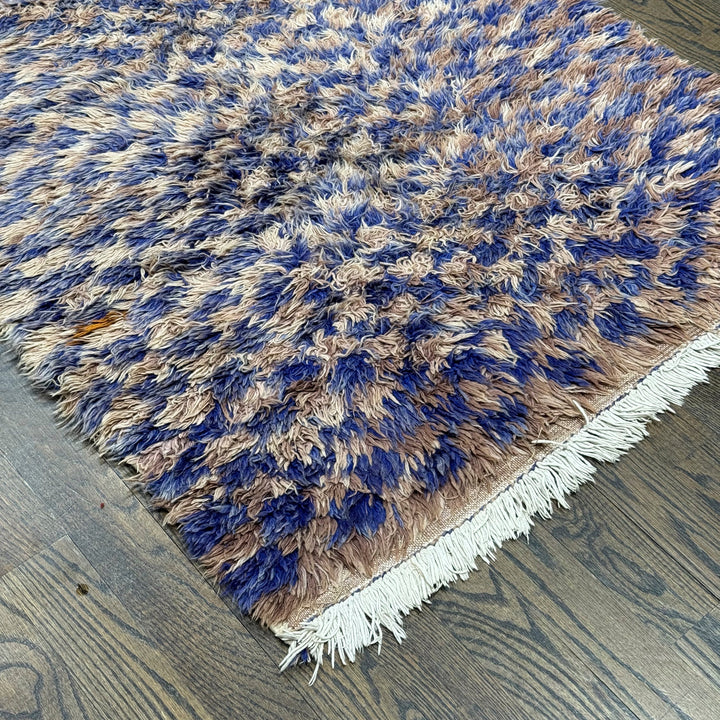 High Pile Tulu Vintage Rug