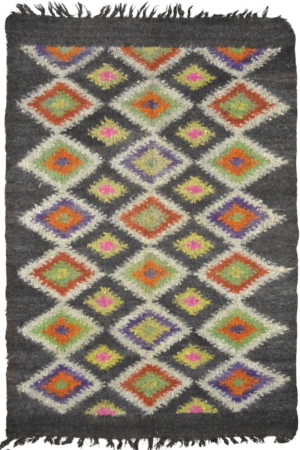 Old Moroccan Berber Rug 