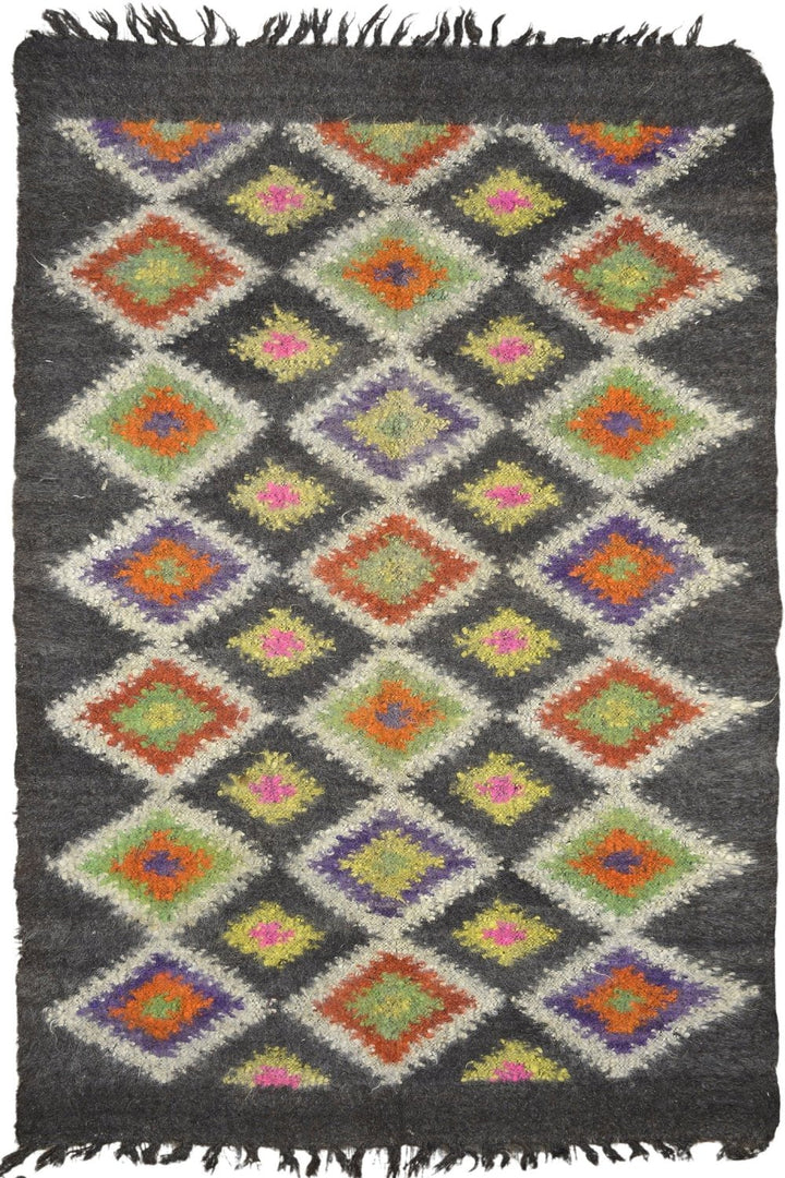 Old Moroccan Berber Rug 