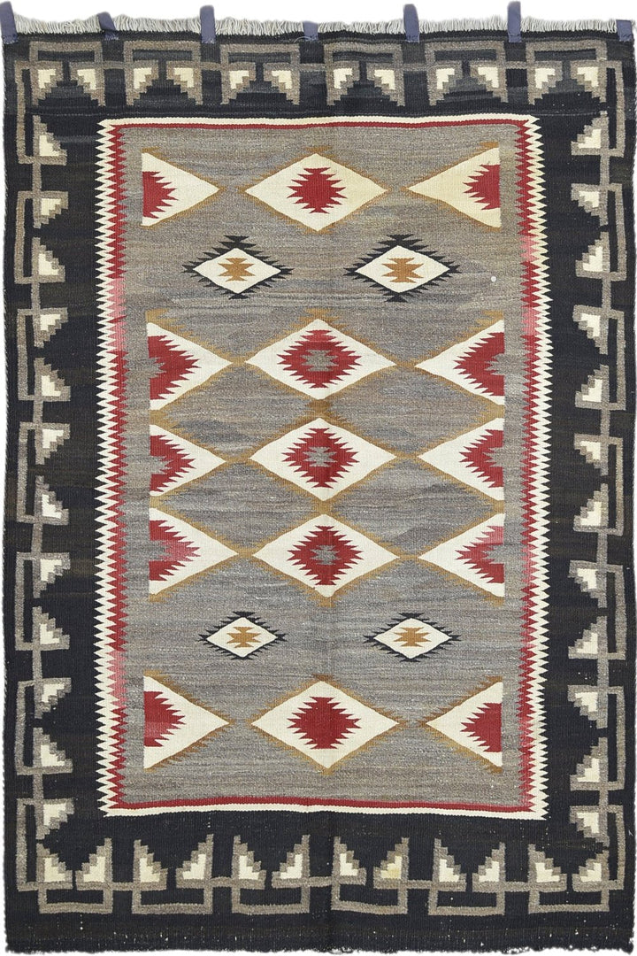 Old Gray Navajo Rug