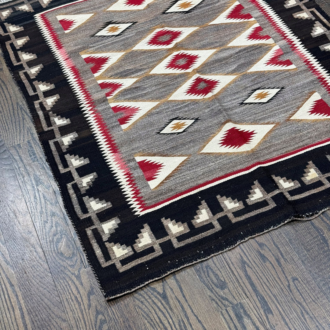 Old Gray Navajo Rug