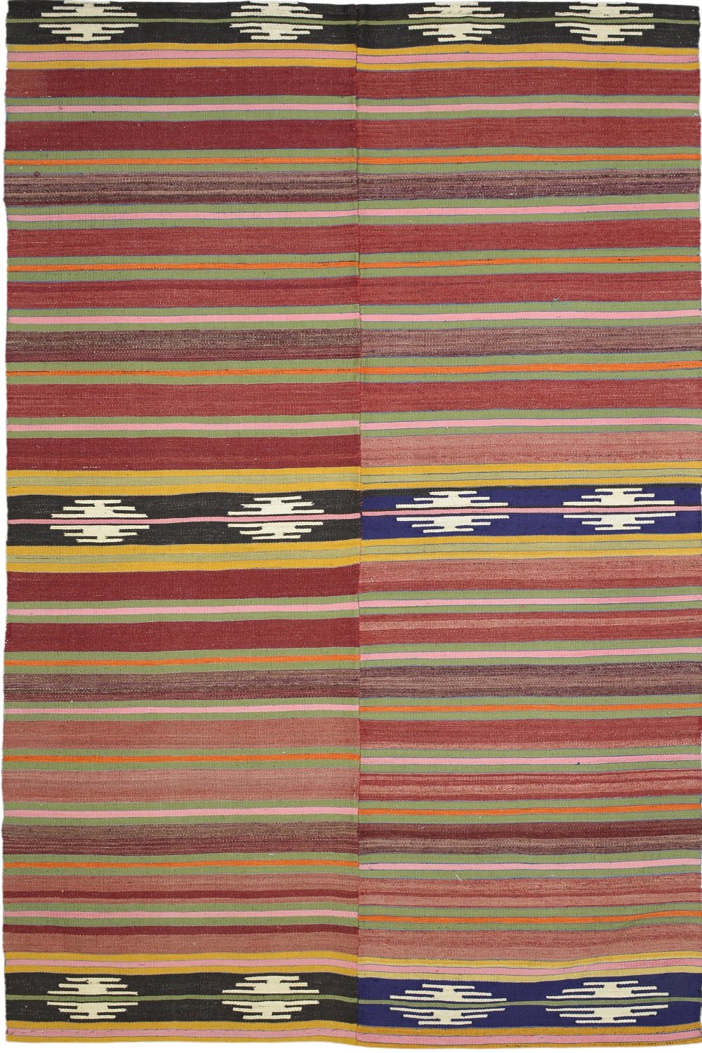 Handmade Antique Turkish Kilim Rug