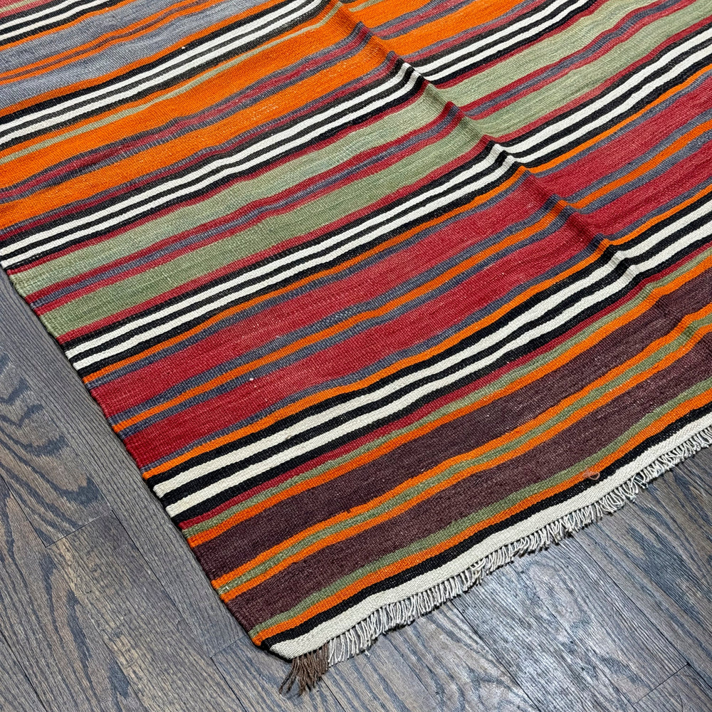 Handmade Antique Turkish Kilim Rug