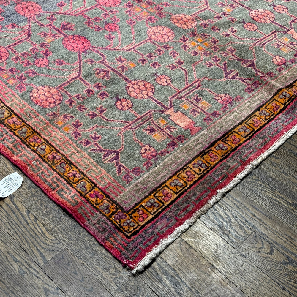 Antique Turkmen Khotan Rug