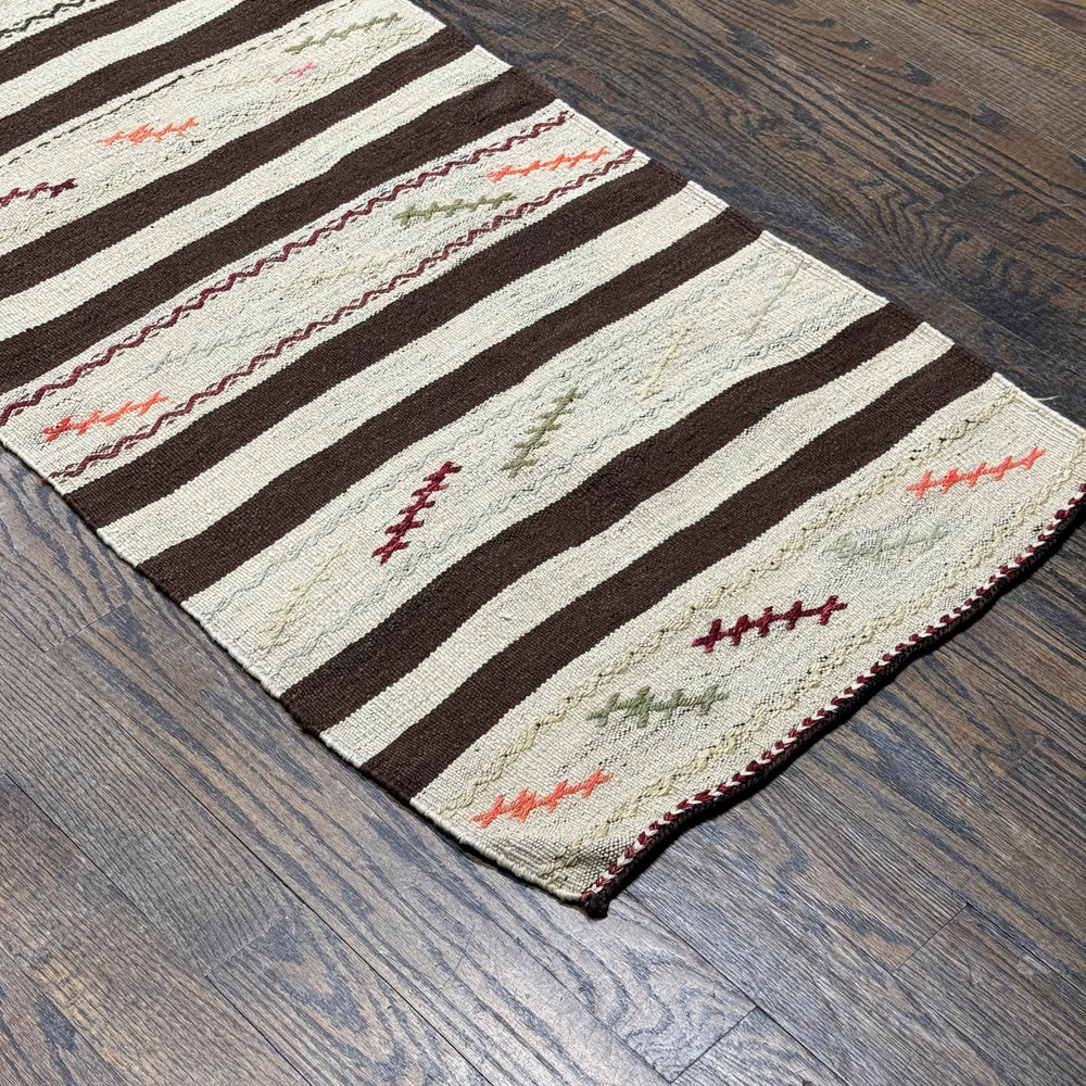 Turkish Flatweave Kilim Runner