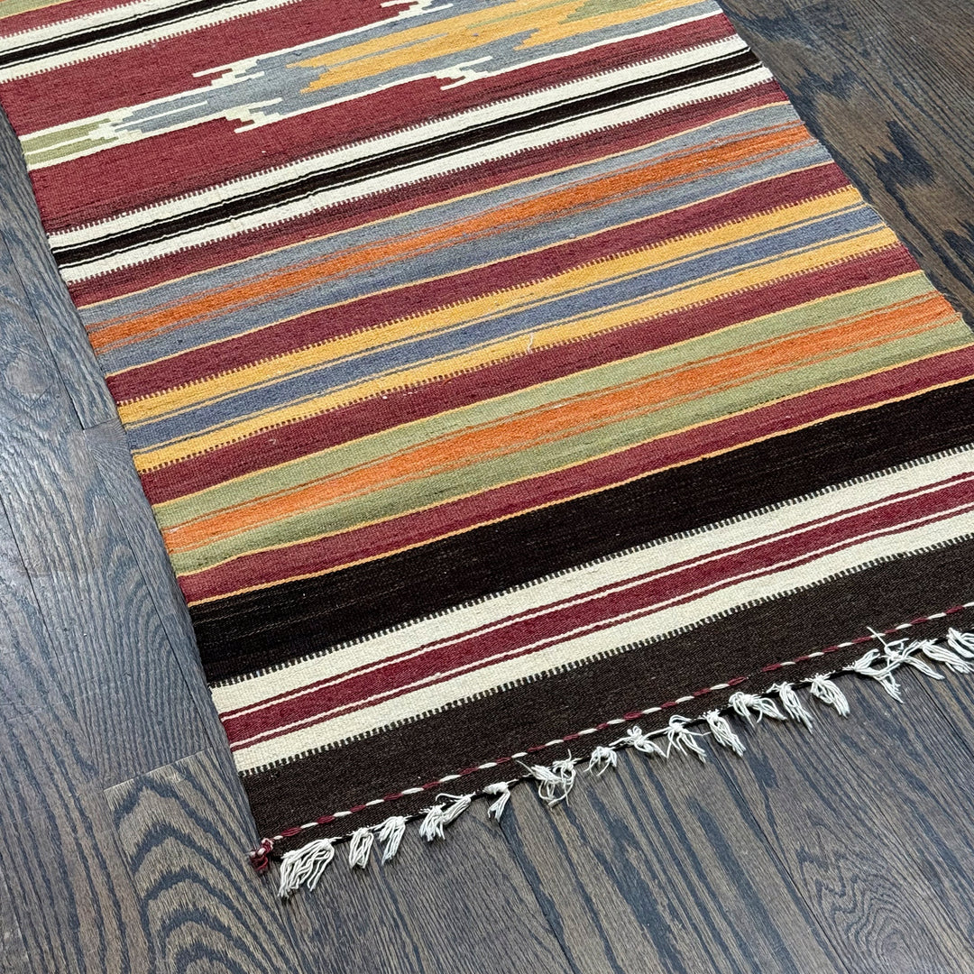 Turkish Old Kilim Runner