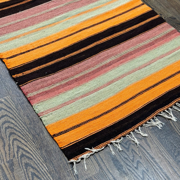 Turkish Old Kilim Runner