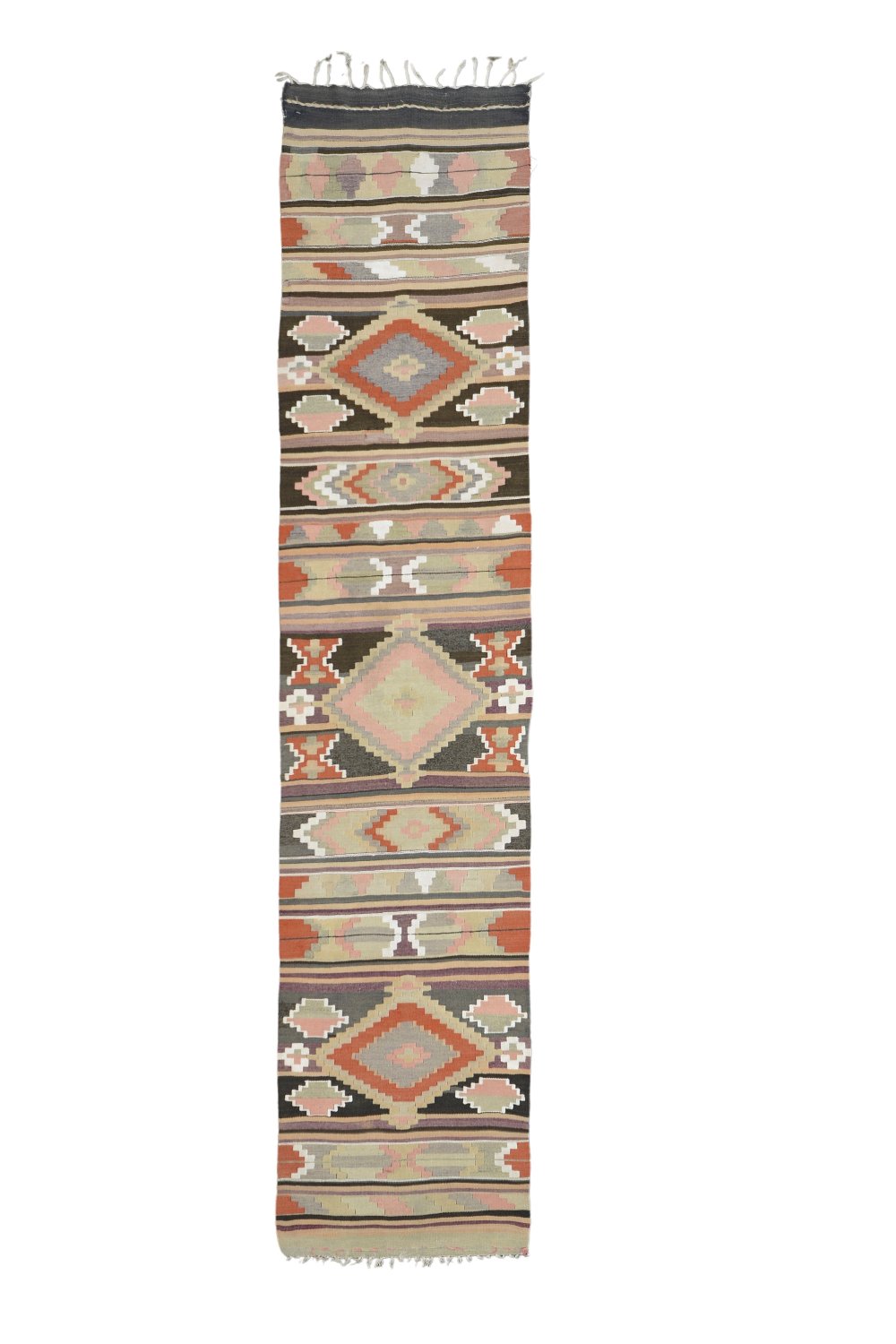 Turkish Old Antique Kilim Runner