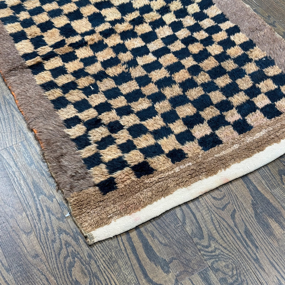 Hand Knotted High Pile Shag Rug