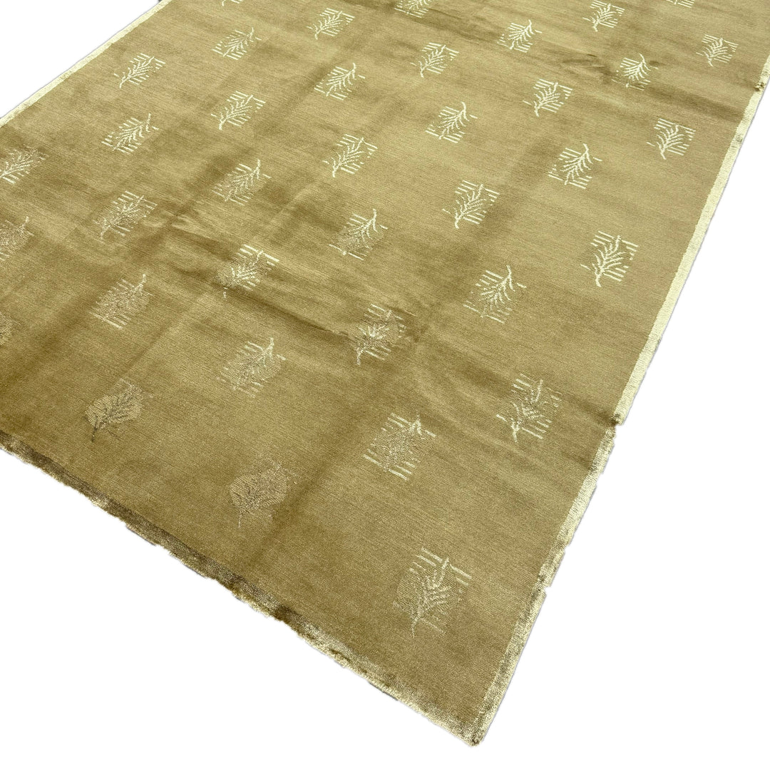 Tibetan Silk And Wool Rug