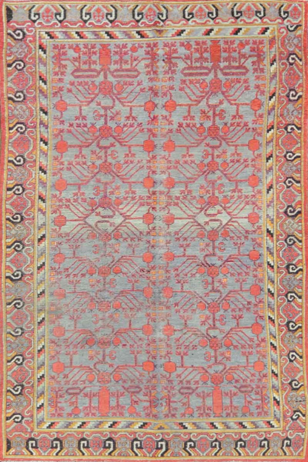 Antique Turkmen Khotan Rug