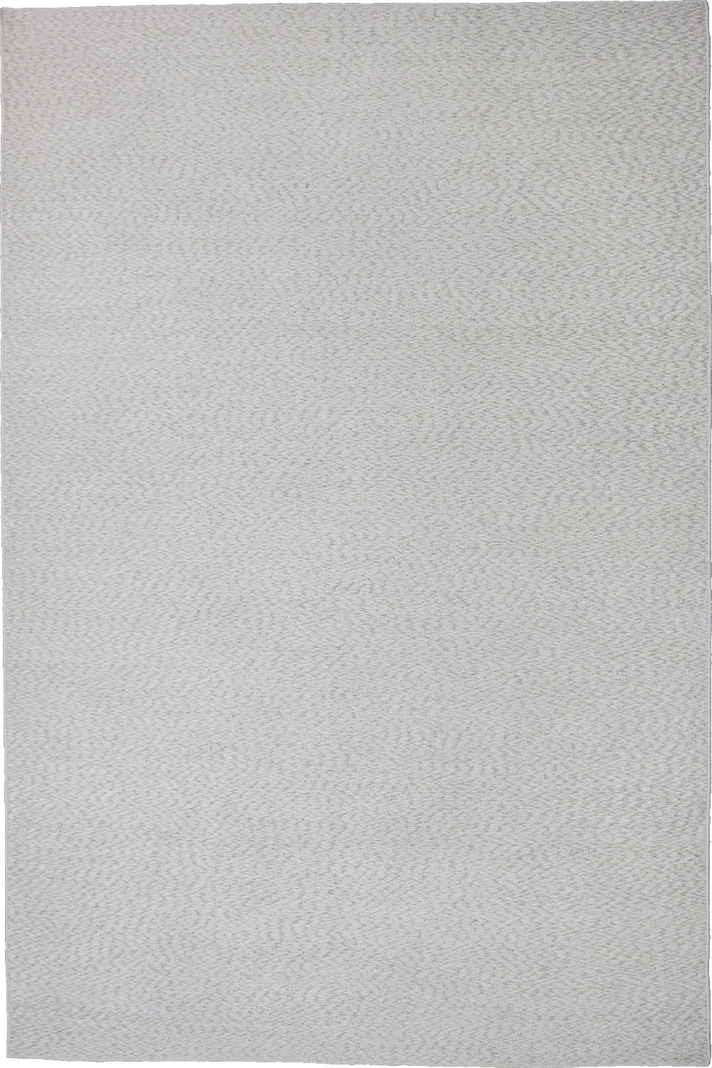 Hand Woven Neutral Jute Area Rug in White