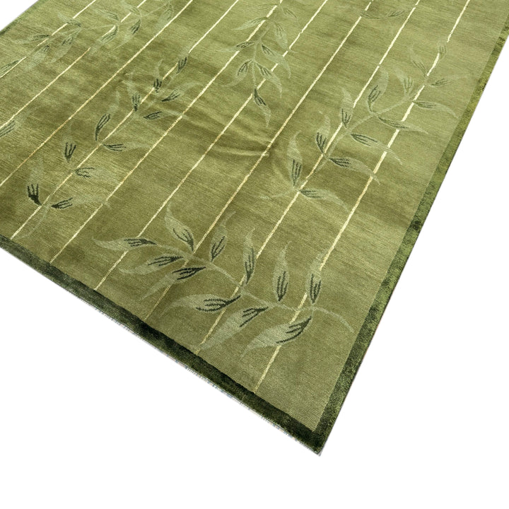 Modern Silk And Wool Rug