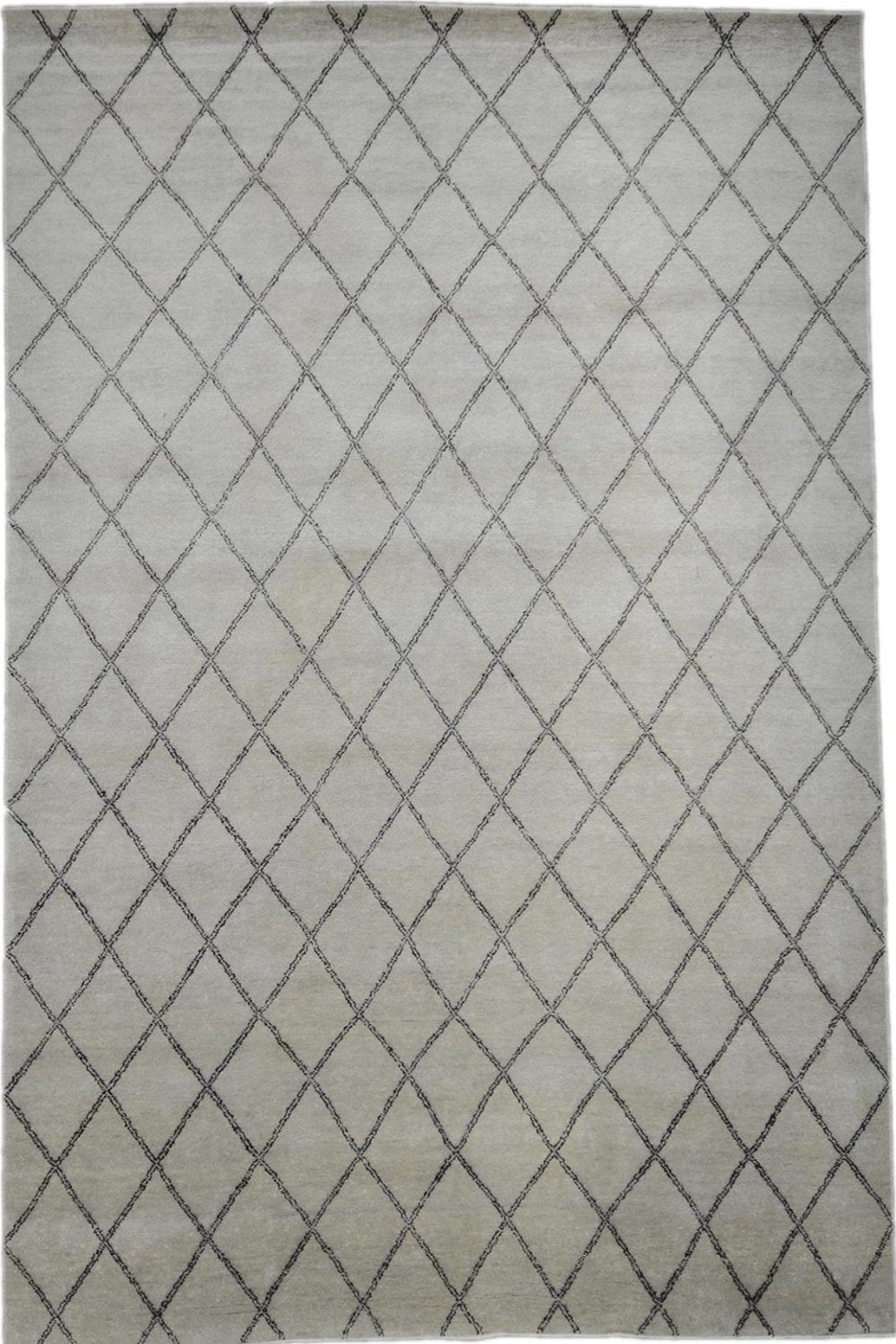 Moroccan Rug In White 