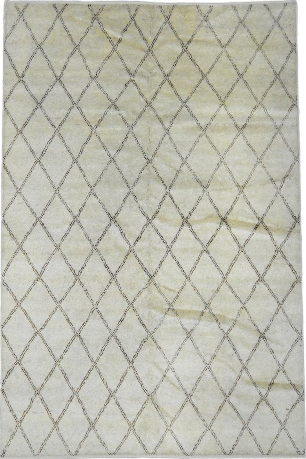 Morocan Wool Rug in White