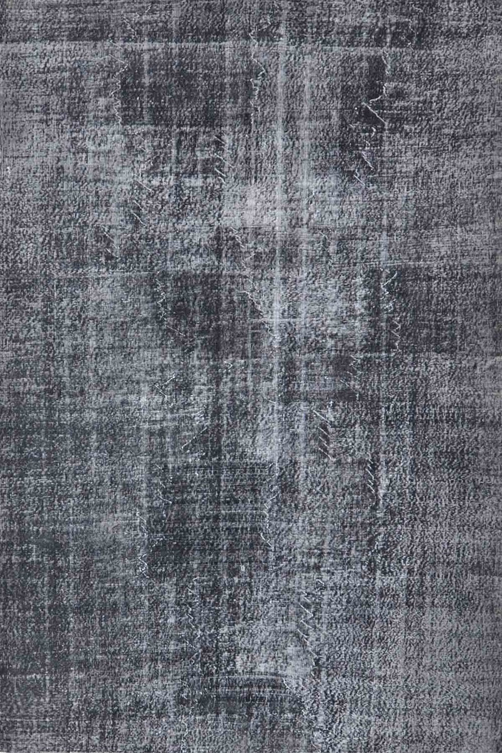 Overdyed Vintage Flatweave Modern Rug