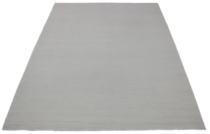 Hand Woven Modern Neutral Area Rug in white