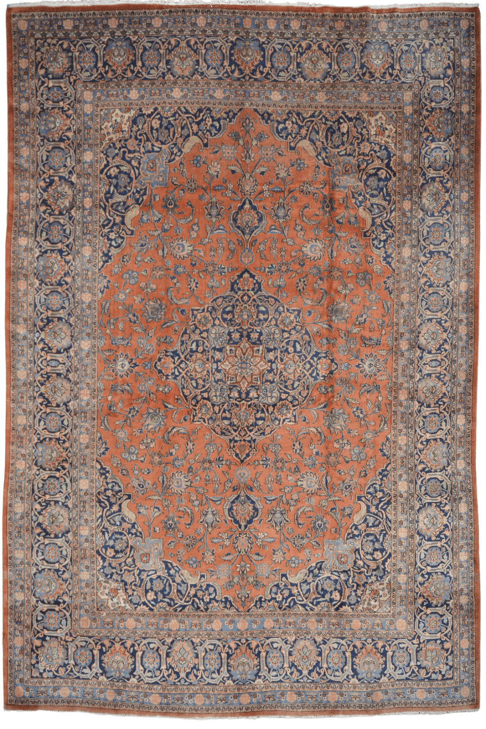 Persian Antique Kashan Rug