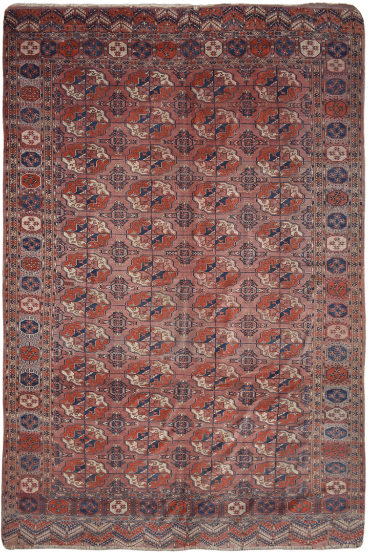 Tribal Turkmen Antique Tekke Rug