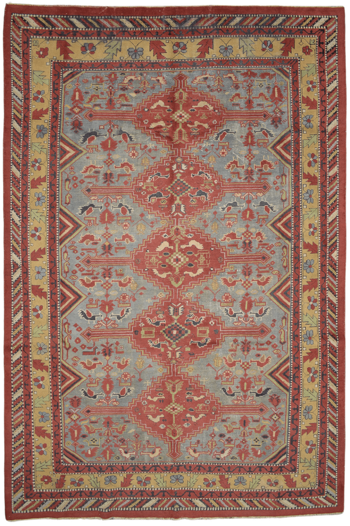 Turkmen Tribal Antique Khotan Rug