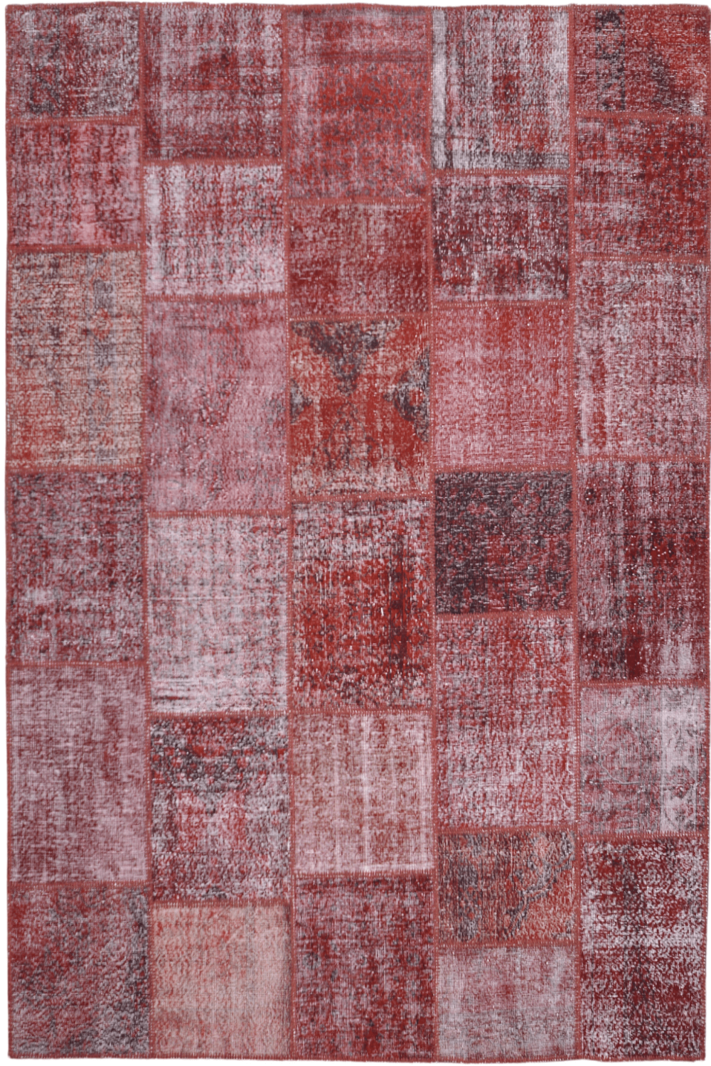 Over Dyed Patchwork Rug